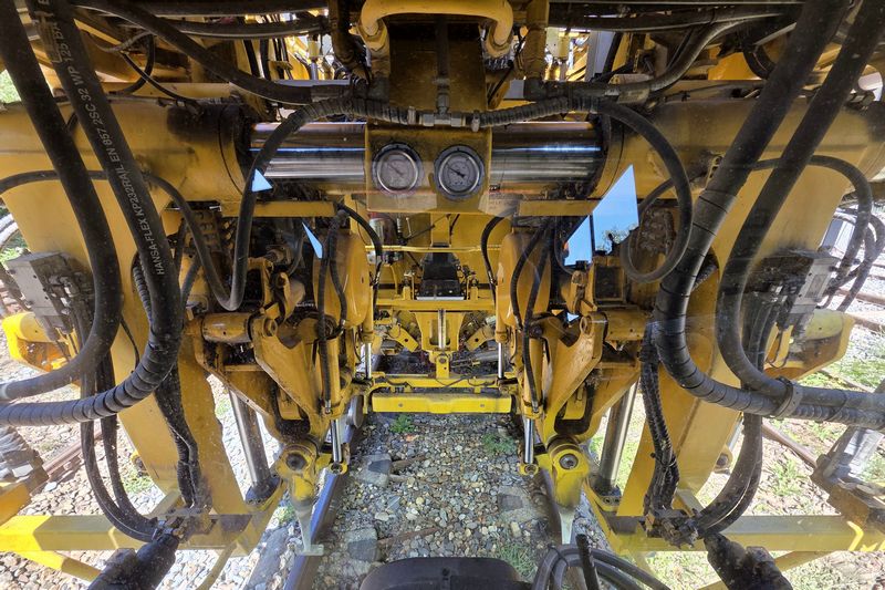 BAM Stopmachine met het fabrieksnummer 1214 en het UIC-nummer 99 84 942 8 702-7.
